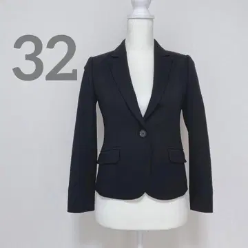 23구 테일러드 자켓 캐주얼 작은 사이즈 XS 블랙