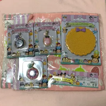 제일복권 디즈니 썸썸 슬라이드 거울 거즈 손수건 쿠키 참