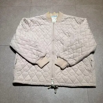 Charge 퀼팅 자켓 블루종 라이너 일본제 무지 M