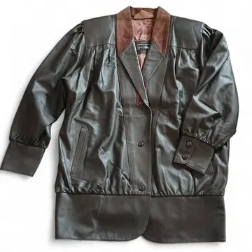 Sunga 스ung가 가죽 자켓 브라운 L~XL 사이즈 상당 양가죽