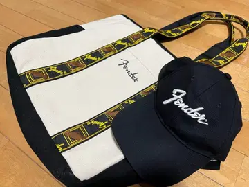 Fender 블랙 캡 대용량 토트백 토트 숄더 캔버스