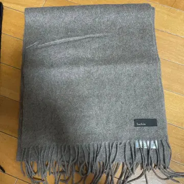 Ischia 캐시미어 100% 브라운 머플러