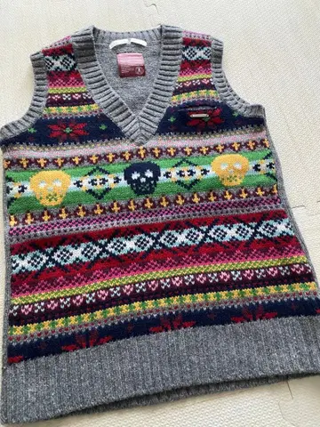 마크앤로나 여성용 노르딕 니트 베스트