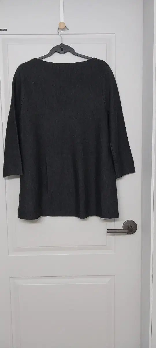 Cos Charcoal Grey 7/10 Sleeve T-shirt