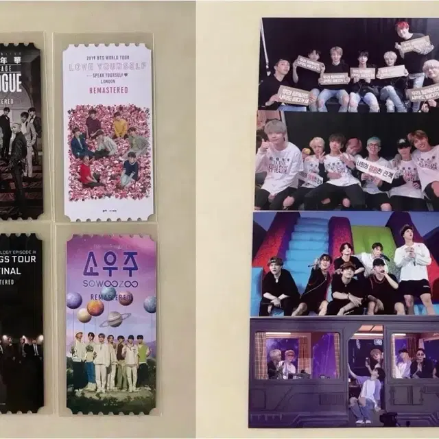 BTS movie week 오리지널티켓4종+무비위크 슬로건 4종