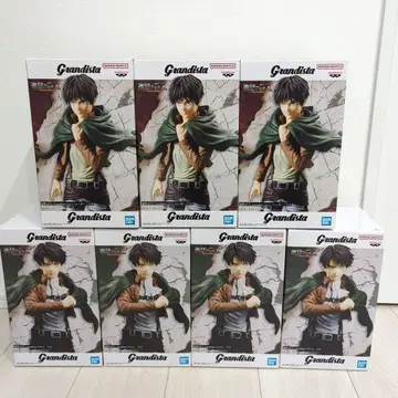 진격의 거인 엘렌 리바이 그란디스타 피규어 7체 세트