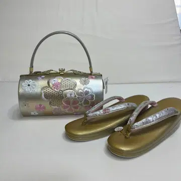 호몬기 후리소데용 일본 의류용 백과 일본 나막신 세트
