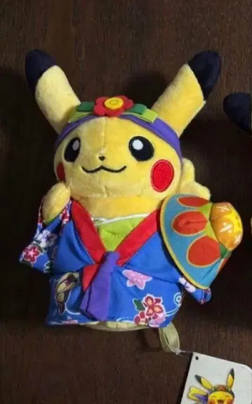 오키나와 피카츄 봉제 인형 세트