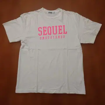 SEQUEL 오모테산도 T셔츠 2019 화이트