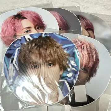 미개봉 SnowMan 사쿠마 다이스케 부채 묶음 판매