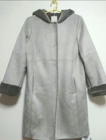 SHIPS khaju 페이크 무스탕 코트