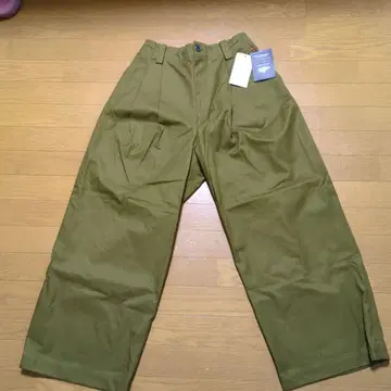 MAISON SPECIAL 와이드 팬츠 KHK (카키색) 0