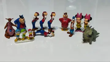 디즈니 캐릭터 피규어 세트