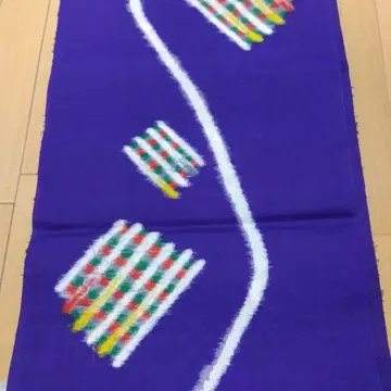 앤티크 순수 실크 추상 패턴 옷감