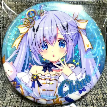 주문토끼 치노 (홀로 레어) 아틀리에 블라인드 캔뱃지