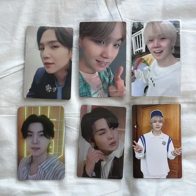 방탄소년단 슈가 포토카드