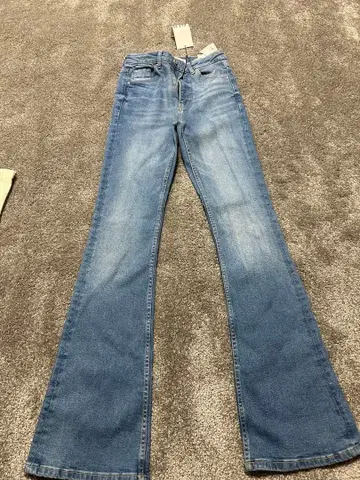 부츠컷 데님 36 라이트 블루