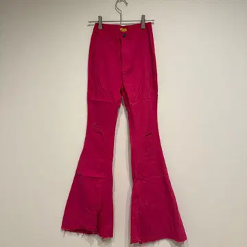 새상품급 Daisy 핑크 부츠컷 데님 S 사이즈