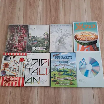 아라시 ARASHI DVD 세트 묶음 판매 8장 세트