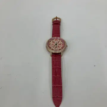 앙코키네 다이아 회전 크리스탈 장식 손목시계 엘레강트