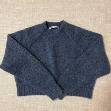 ZARA 크롭 코지 니트 스웨터