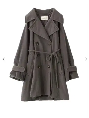 COCO DEAL 미들 기장 울 트렌치코트