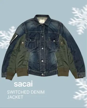 sacai Switched Denim Jacket