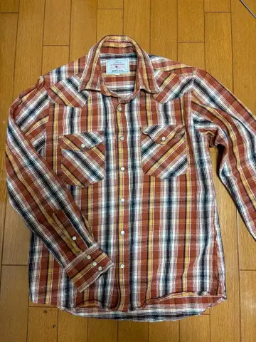 AVIREX 아비렉스 긴팔 플란넬 셔츠 L 새상품급