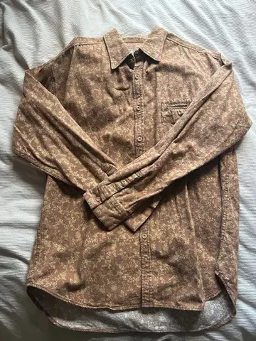 빈티지 셔츠 브라운 계열