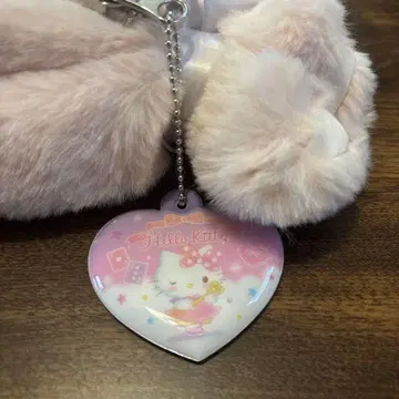 헬로키티 퍼 숄더백