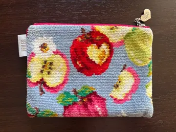 과일 자수 파우치 페이러