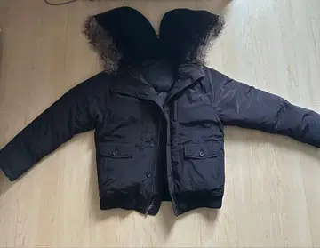 GAP n-2b 다운 자켓 블랙