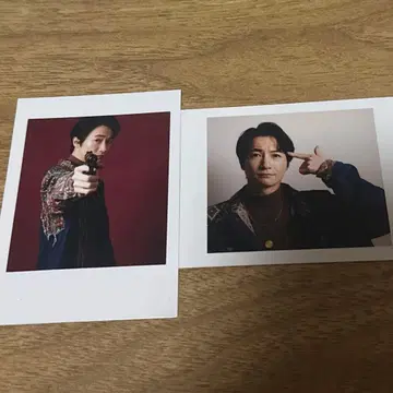 요시다 쇼고 크림치즈 크래커즈 오프샷 폴라로이드풍 카드