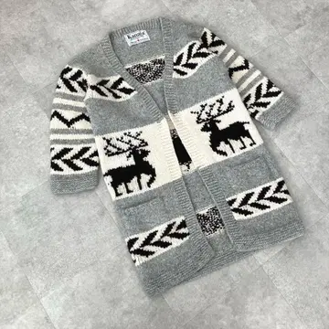 KANATA 카우친 롱 가디건 가운