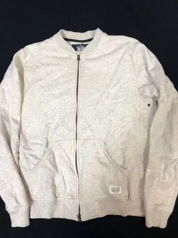 10DEEP 그레이 집업 맨투맨 자켓 M 트레이닝복