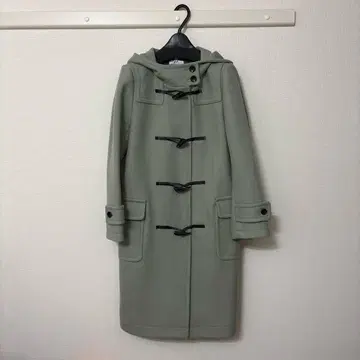 바빌론 민트 그린 더플 코트