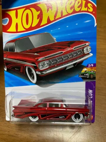 895 '59 Chevy Impala Hot Wheels 빨간색 임팔라