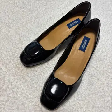 24.5cm 스퀘어토 모티브 에나멜 펌프스 매킨토시