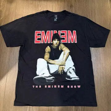 몇 회 착용 새상품급 Eminem THE EMINEM SHOW T셔츠 L