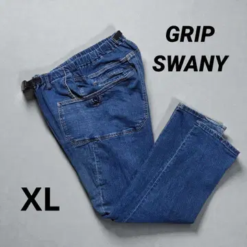 GRIP SWANY 그립스와니 데님 팬츠 캠핑 조그 3D XL