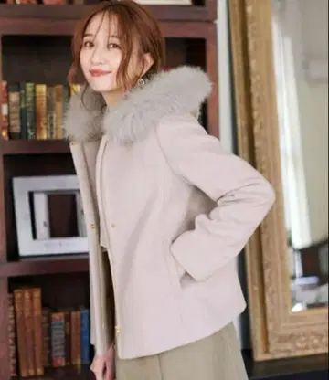 any sis 후드 부착 숏코트