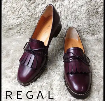 [ 새상품급 ] REGAL 리갈 소가죽 로퍼 퀼트 리본 신발