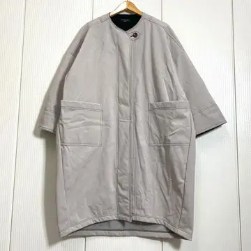 TAKE OFF 테이크오프 카마쿠라 안감 플리스 집업 노카라 코트