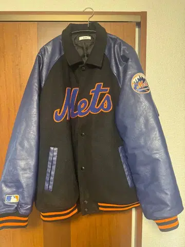 구제 의류 메츠 바시티 자켓 블루종