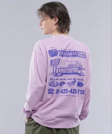 MANASTASH 롱T S 사이즈