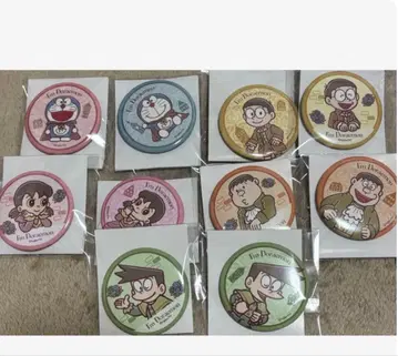 도라에몽 그림 세계 이야기 캔뱃지 10개