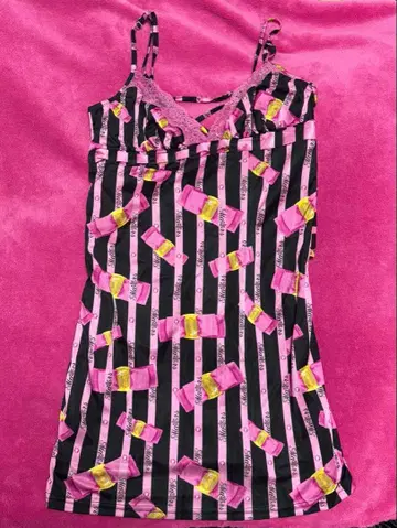 MA*RS 오리본 버클 무늬 원피스