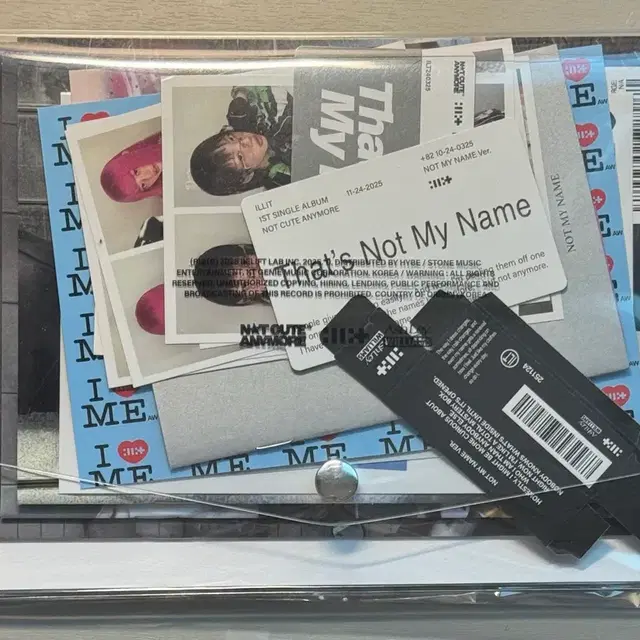 아일릿 낫큐트애니모어 미개봉 앨범 양도 낫마이네임 버전