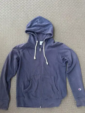 Champion 다크 블루 후드티 M