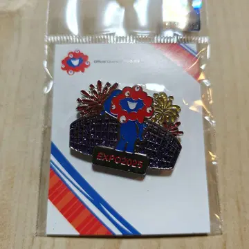 미야쿠미야쿠 대지붕 반지 불꽃놀이 핀 배지 오사카 간사이 만박